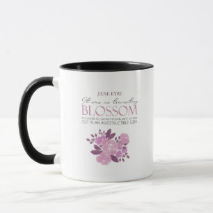 Jane Eyre - No Transitory Blossom - Pink Roses Tasse