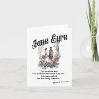Jane Eyre Note Card Karte