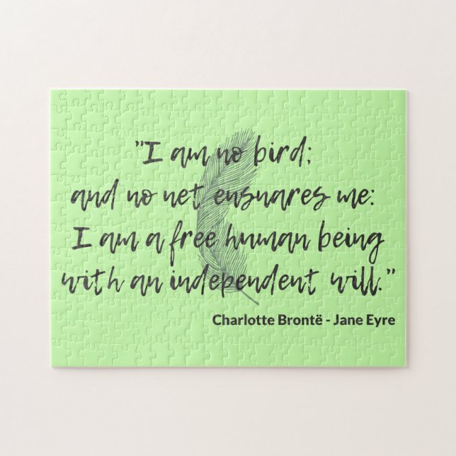 Jane Eyre Quote II Puzzle (Horizontal)