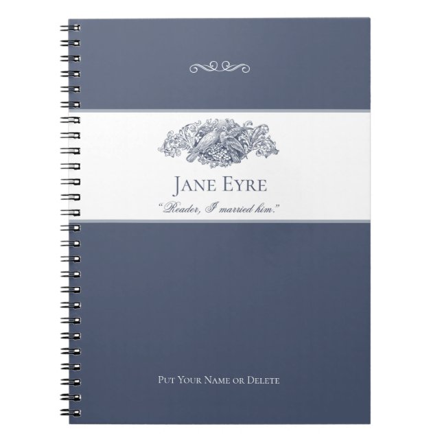 Jane Eyre - Reader I Verheiratet Ihm - Doves Dark  Notizblock (Vorderseite)