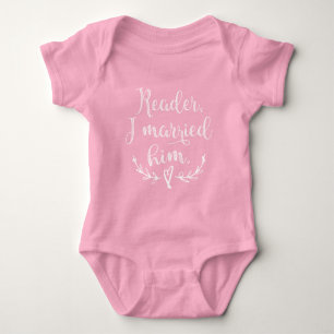 Jane Eyre Reader I Verheiratet ihn Baby Strampler