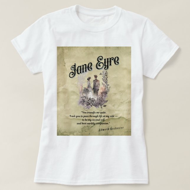 Jane Eyre T - Shirt (Design vorne)
