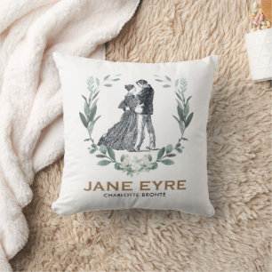 Jane Eyre und Edward Rochester mit Wreath Kissen