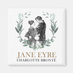 Jane Eyre und Edward Rochester mit Wreath Magnet
