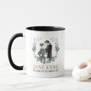 Jane Eyre und Edward Rochester mit Wreath Tasse