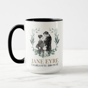 Jane Eyre und Edward Rochester mit Wreath Tasse