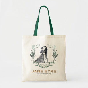 Jane Eyre und Edward Rochester mit Wreath Tragetasche