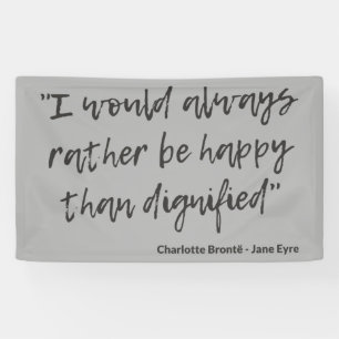 Jane Eyre Zitat I Banner