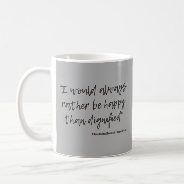 Jane Eyre Zitat I Kaffeetasse (Links)