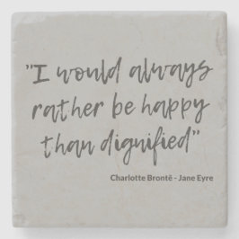Jane Eyre Zitat I Steinuntersetzer