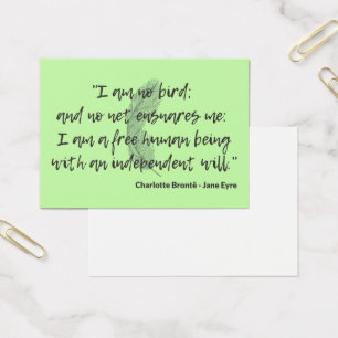 Jane Eyre Zitat II