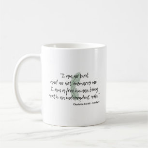 Jane Eyre Zitat II Kaffeetasse