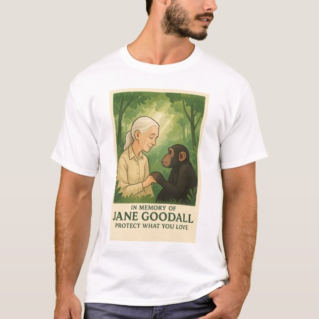 Jane Goall T-Shirt (Vorderseite)