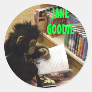 Jane ist überall 13, JANE GOODIE, JANE GOODIE Runder Aufkleber