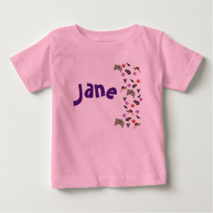 Jane, Name mit australischer Tierwelt, Baby T-shirt