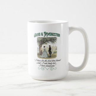 Jane & Rochester Thornfield Hall Romantic Quote  Kaffeetasse