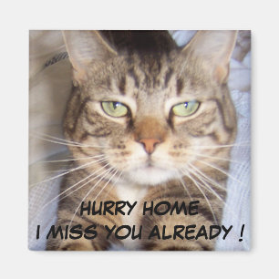 Jane sagt. FRÄULEIN YOU ALREADY .HURRY ZUHAUSE-I Magnet