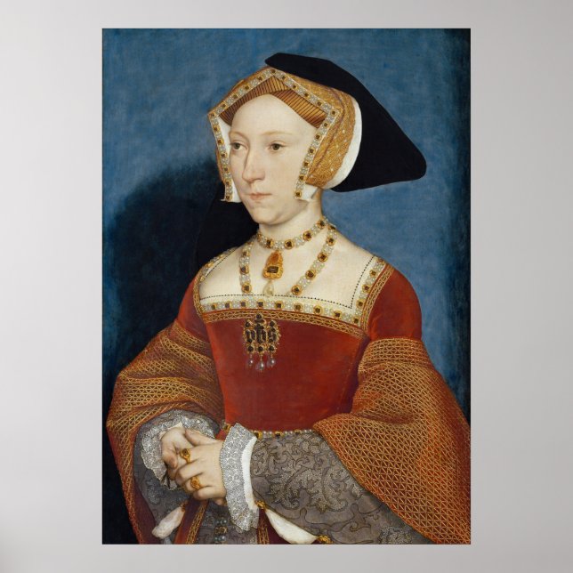 Jane Seymour - Hans Holbien the Young - 1536 Poster (Vorne)