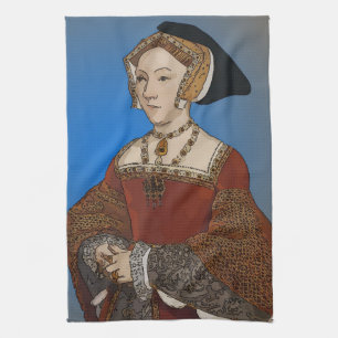 Jane Seymour-Königin von Henry VIII von England Geschirrtuch