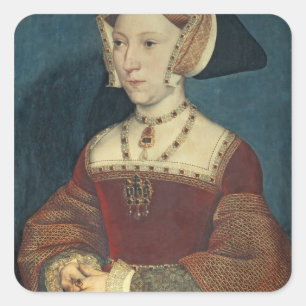 Jane Seymour Quadratischer Aufkleber
