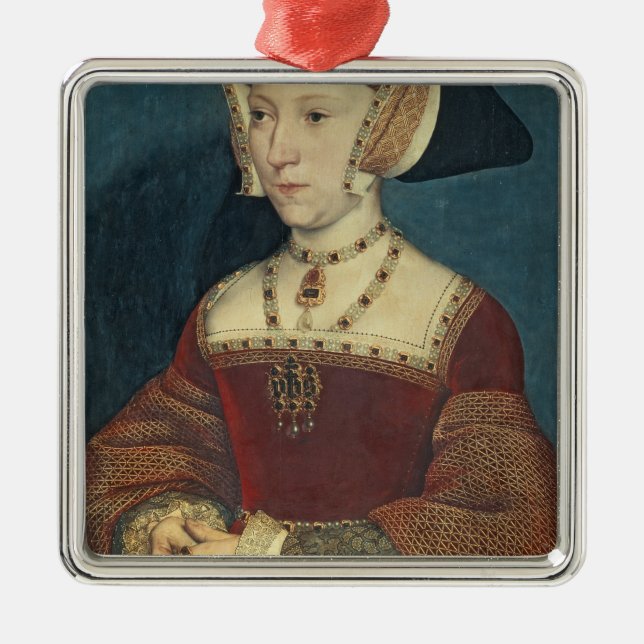 Jane Seymour Silbernes Ornament (Vorne)