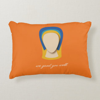 Jane Seymour "wir grüßen Sie wohles" Akzent-Kissen Dekokissen