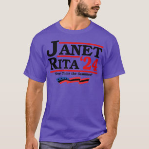 Janet und Rita für 2024 Hier kommen die Omas T-Shirt