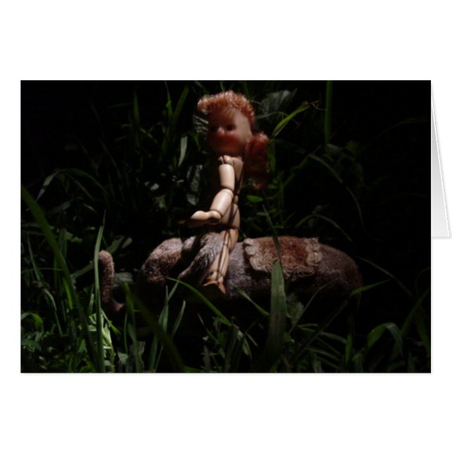 janey auf Elefanten (Vorderseite (Horizontal))