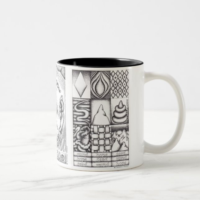 Janice Yudell Snake3 Tasse (Rechts)