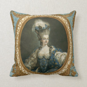 Janinet Portrait von Marie-Antoinette Fine Art Kissen