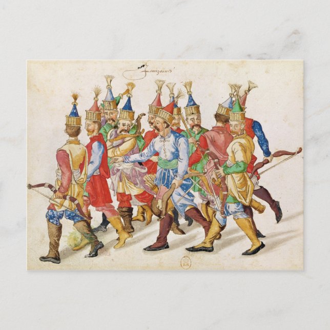 Janissaries, 1583 postkarte (Vorderseite)