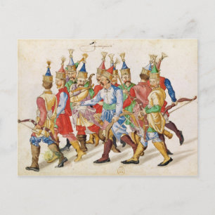 Janissaries, 1583 postkarte