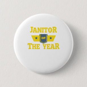 Janitor des Jahres reinigt Janitors GIF Button