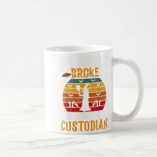 Janitor Retro Vintag Sunset Hall Kaffeetasse