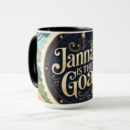 Jannah ist das Ziel zum Paradies | Lebendiger Isla Tasse
