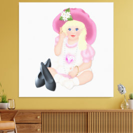 Jan's Jewels Child's Canvas Print Picture Leinwanddruck