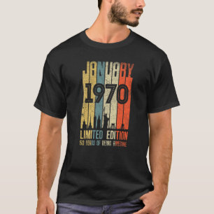 Januar 1970 53 Geburtstag 53 Jahre alt 1970 Geburt T-Shirt