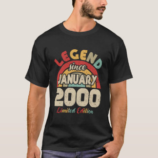 Januar 2000 Legende seit Januar 2000 T-Shirt