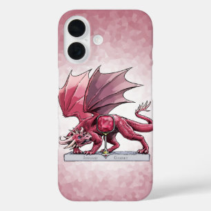 Januar Birthstone Dragon - Garnet Case-Mate iPhon iPhone 16 Hülle