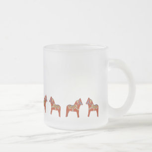 Januar Dala Horse Mattierte Tasse