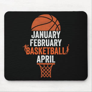 Januar Februar Basketball April Uni März Ba Mousepad