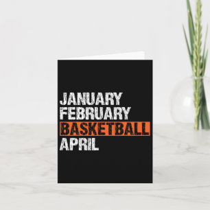 Januar Februar Bysketbyll April Spaß Bekleidung Vi Karte