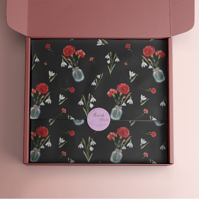 Januar Geburtsmonat Blume Narbenschnee Seidenpapier (Von Creator hochgeladen)