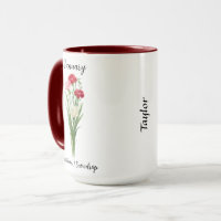 Januar Geburtsstunde Blume Narben & Schneefallen