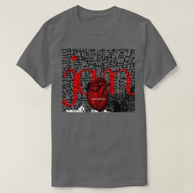 Januar-Kalzination T-Shirt (Design vorne)