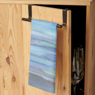 Januar Morgen Blue Abstrakt Kitchtuch Geschirrtuch