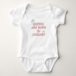 Januar Queen Baby Strampler
