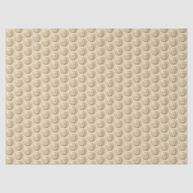 Janus Coin Seidenpapier (Vorderseite)