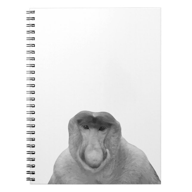 Janusz Meme, Proboscis Monkey, Polak, Pole Janus Notizblock (Vorderseite)