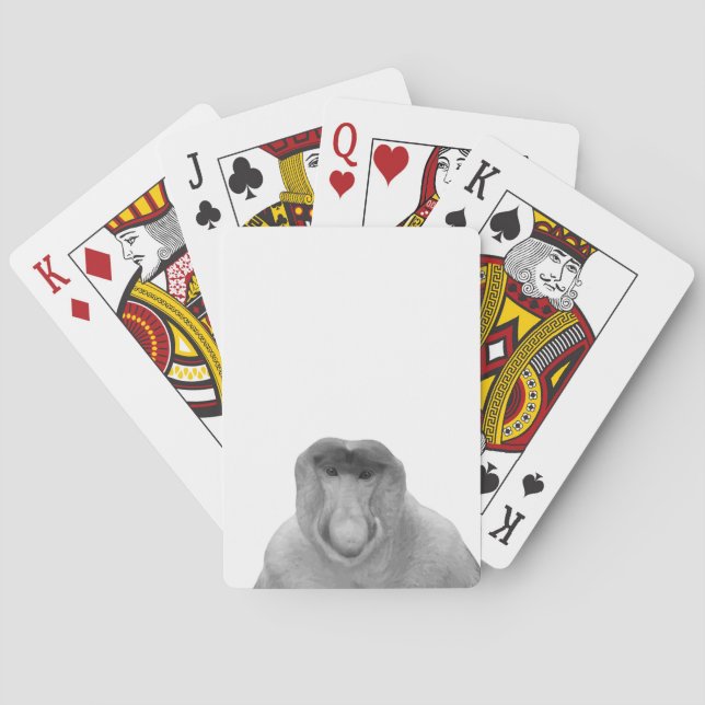 Janusz Meme, Proboscis Monkey, Polak, Pole Janus Spielkarten (Rückseite)